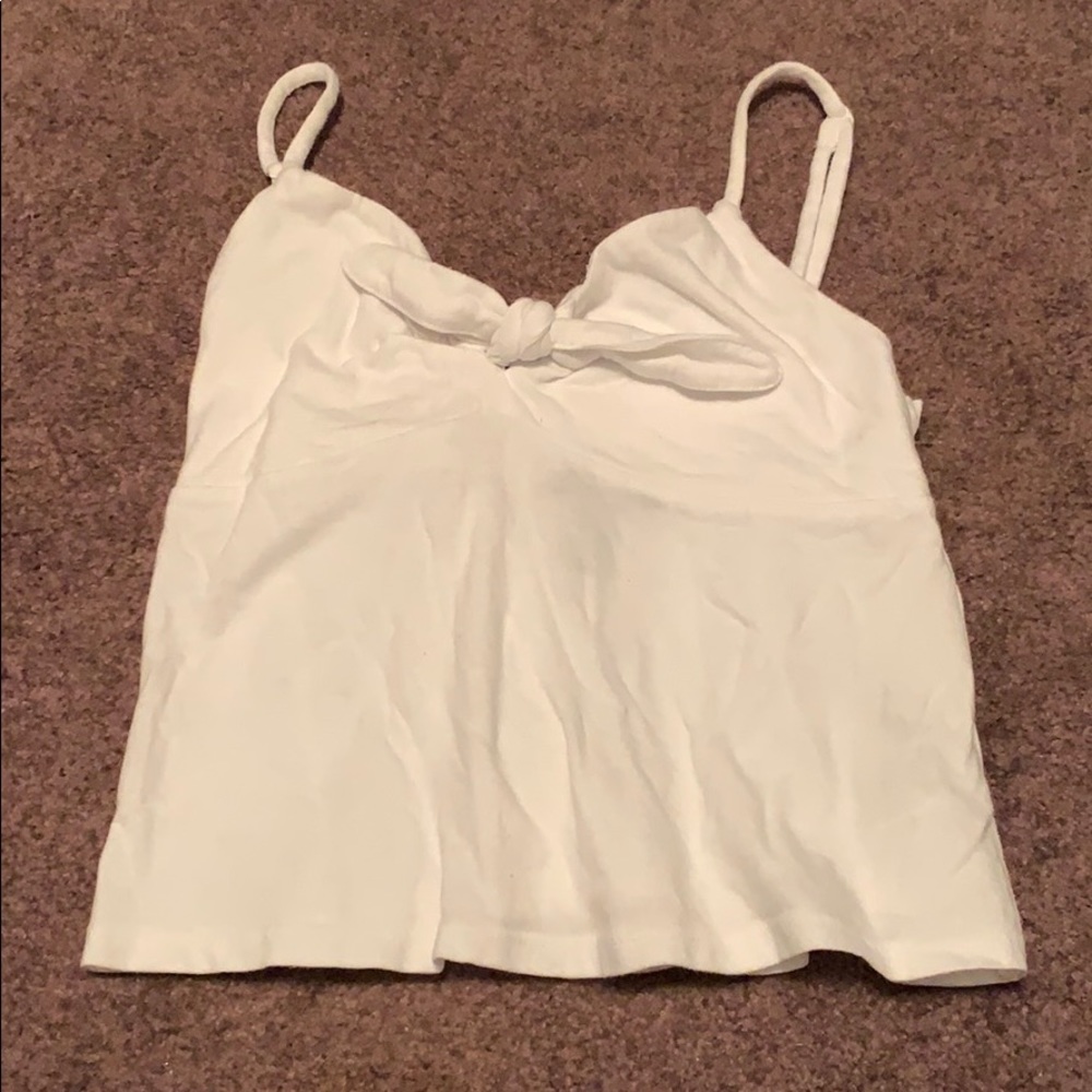 Tie Front Crop Top